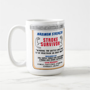 Stroke Survivor Inspiration Coffee Tasse