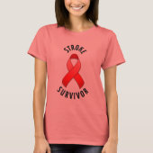 Stroke Survivor Light Shirt (Vorderseite)
