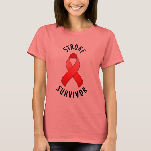 Stroke Survivor Light Shirt (Vorderseite)