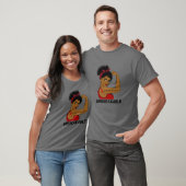 Stroke Survivor Warrior Black Women Unbrechbare Aw T-Shirt (Unisex)