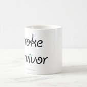 StrokeSurvivorGreen Kaffeetasse (Mittel)