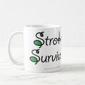 StrokeSurvivorGreen Kaffeetasse (Links)