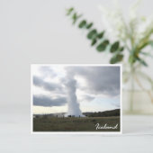 Strokkur Postkarte (Stehend Vorderseite)