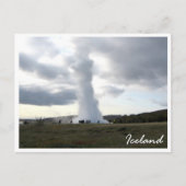 Strokkur Postkarte (Vorderseite)
