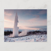 Strókur geysir postkarte (Vorderseite)