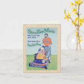 StrollerMow Geburtstag Karte (Gelbe Blume)