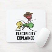 Strom erklärt Physik-Nerd-Geschenk I Lehrer Mousepad (Mit Mouse)