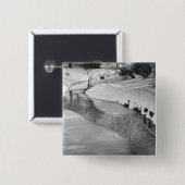 Strom im Winter B&W Button (Vorne & Hinten)