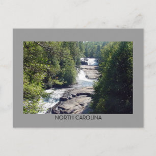 Strom-und Wasserfall-Postkarte Postkarte