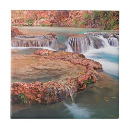 Strom-Wasserfälle Fliese (Vorderseite)
