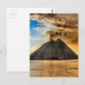 Stromboli Postkarte (Vorne/Hinten)