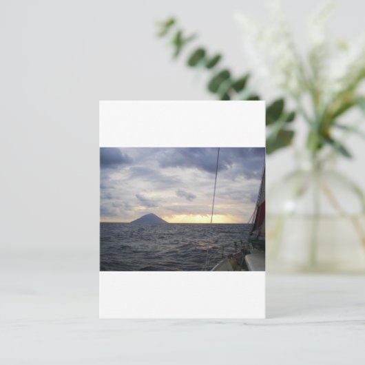 Stromboli Postkarte (Stehend Vorderseite)