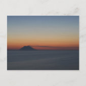 Stromboli-Sonnenuntergang Postkarte (Vorderseite)