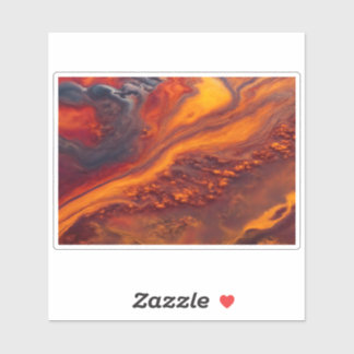 Ströme in Wolken Aufkleber