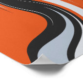 Ströme von Energie Poster (Ecke)