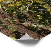 Ströme von Grün Poster (Ecke)