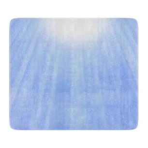 Strömen des Sonnenlichts durch die Wolken Schneidebrett