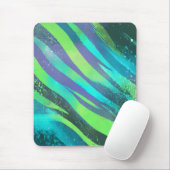 Strömende Farbwogen im Neonlicht Mousepad (Mit Mouse)