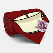 Strömende Tee-Krawatte Krawatte (Gerollt)