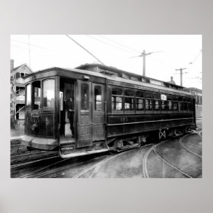 STROMFAHRZEUG SPOKANE 1915 POSTER