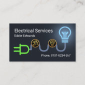 Stromkreis für den Power Visitenkarte (Vorderseite)