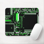 Stromkreis-Grün 2 mouspad Mousepad (Mit Mouse)