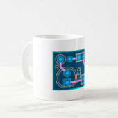 Stromkreis-Tasse Kaffeetasse (Vorderseite Links)