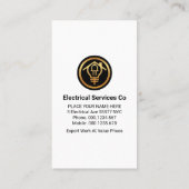 Stromkreis Visitenkarte (Rückseite)