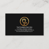 Stromkreis Visitenkarte (Rückseite)