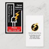 Stromkreis Zeichne Power Visitenkarte (Vorne/Hinten)