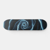 Stromlaufblau-Muster Skateboard (Horizontal)