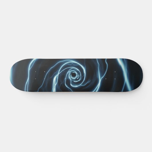 Stromlaufblau-Muster Skateboard (Horizontal)