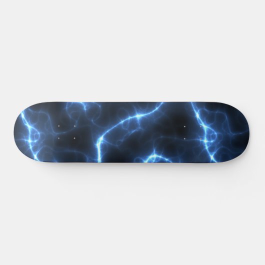 Stromlaufblau-Muster Skateboard (Horizontal)