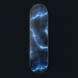 Stromlaufblau-Muster Skateboard<br><div class="desc">Elektrisches aktuelles blaues Musterskateboard. Wählen Sie den Decktyp aus dem Menü Optionen aus.</div>