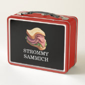 STROMMY SAMMICH METALL BROTDOSE (Rückseite)