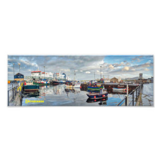 Stromness-Hafen Orkney Scotland Fotodruck