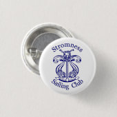 Stromness Sc-Abzeichen Button (Vorne & Hinten)