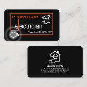 Stromnetz für Power Visitenkarte (Vorne/Hinten)