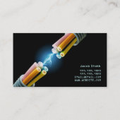 Stromschieber Visitenkarte (Rückseite)