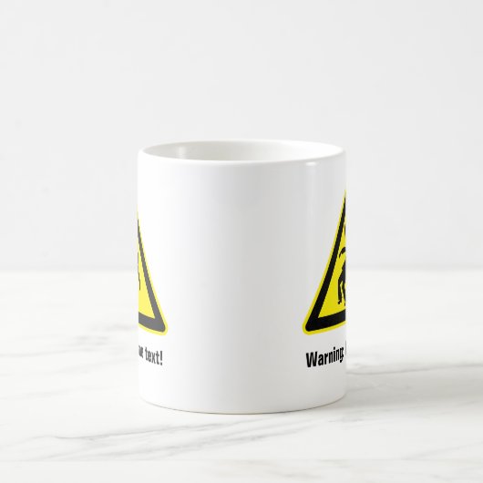 Stromschlag-Risiko - Tasse, kundenspezifischer Kaffeetasse (Mittel)