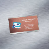 Stromstecker | Elektrischer Magnetische Visitenkarte (Beispiel)