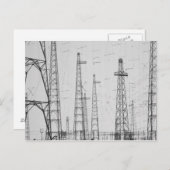 Stromtürme, Howick, Northumberland Postkarte (Vorne/Hinten)