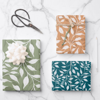 Strömung tanzender Blätter Design Delikate Foliage