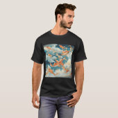 Strömungen des Himmels T-Shirt (Vorne ganz)