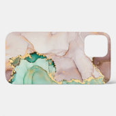 Strömungen von durchsichtigen Farbtönen, schlängel Case-Mate iPhone Hülle (Rückseite (Horizontal))