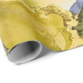 Strömungen von durchsichtigen Farbtönen, schlängel Geschenkpapier (Rolleneckpunkt)