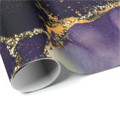 Strömungen von durchsichtigen Farbtönen, schlängel Geschenkpapier (Rolleneckpunkt)