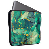 Strömungen von durchsichtigen Farbtönen, schlängel Laptopschutzhülle (Vorne Rechts)