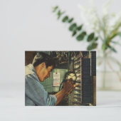 Stromverteiler für Vintage Unternehmen (Stehend Vorderseite)