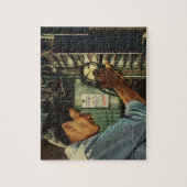 Stromverteiler für Vintage Unternehmen Puzzle (Vertikal)